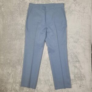 Vintage Levis Action Slacks Pants Mens 36x31 Blue 47690 Dress Trousers 80s